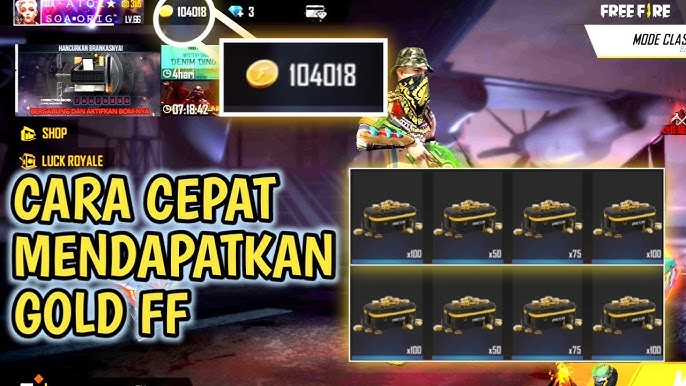 Farming Emas Tanpa Cheat Di Free Fire: Tips Mudah