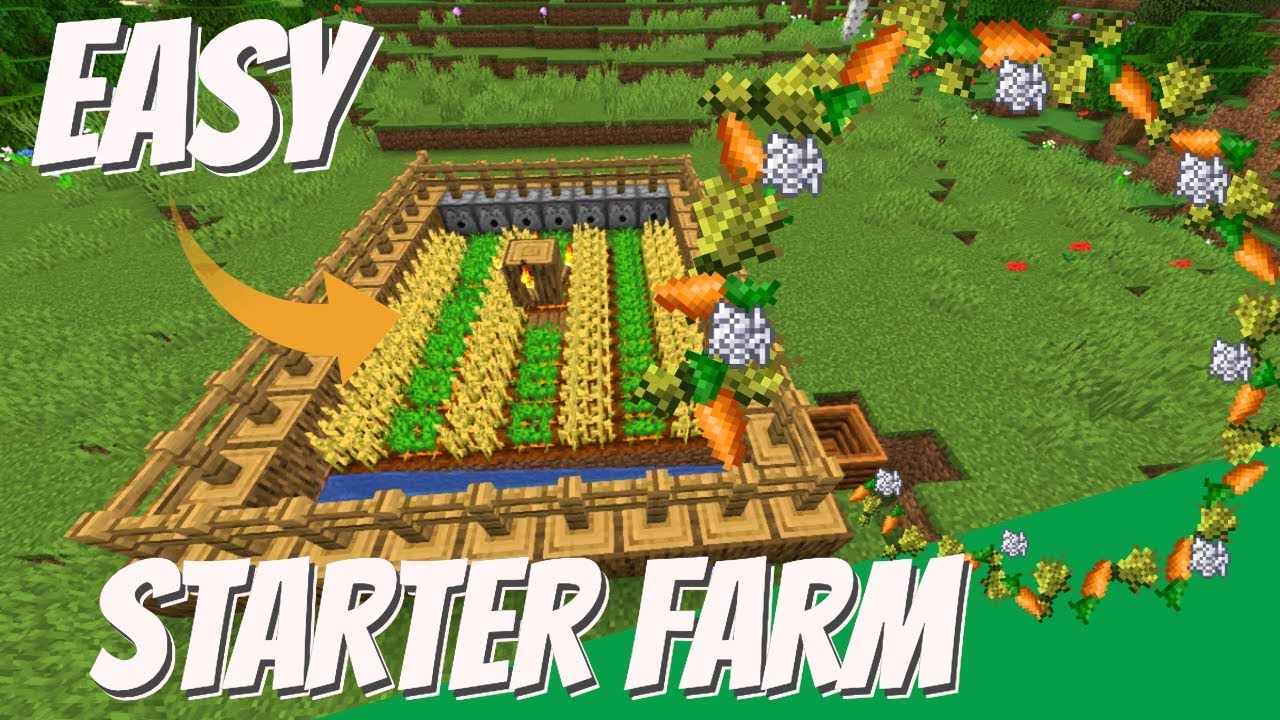 easy farming minecraft